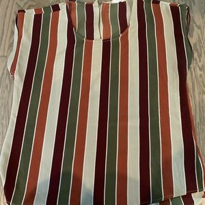 Stripped blouse size L